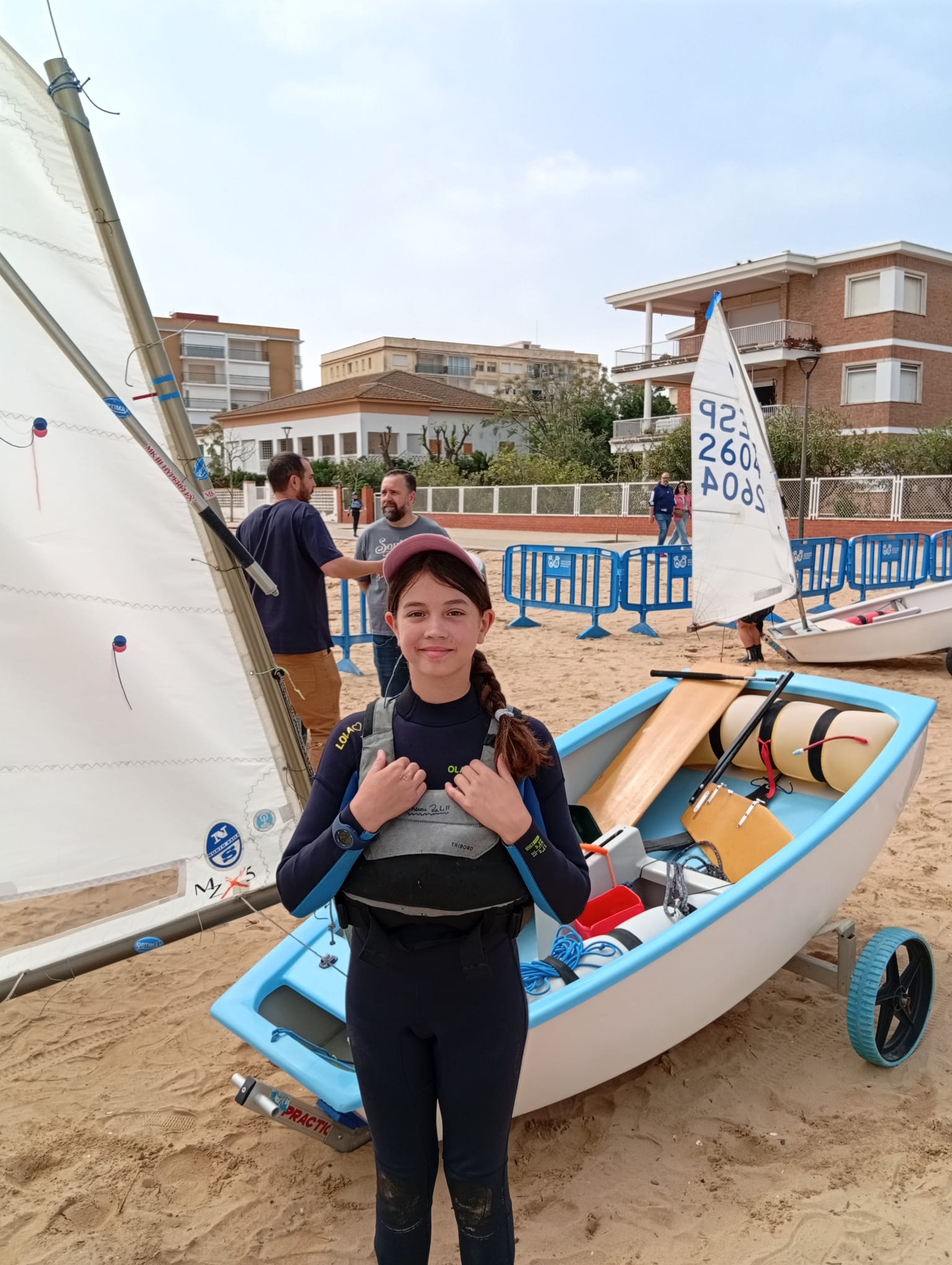 El CAN Eslora suma experiencia y progresión en el Provincial de Optimist Sub13