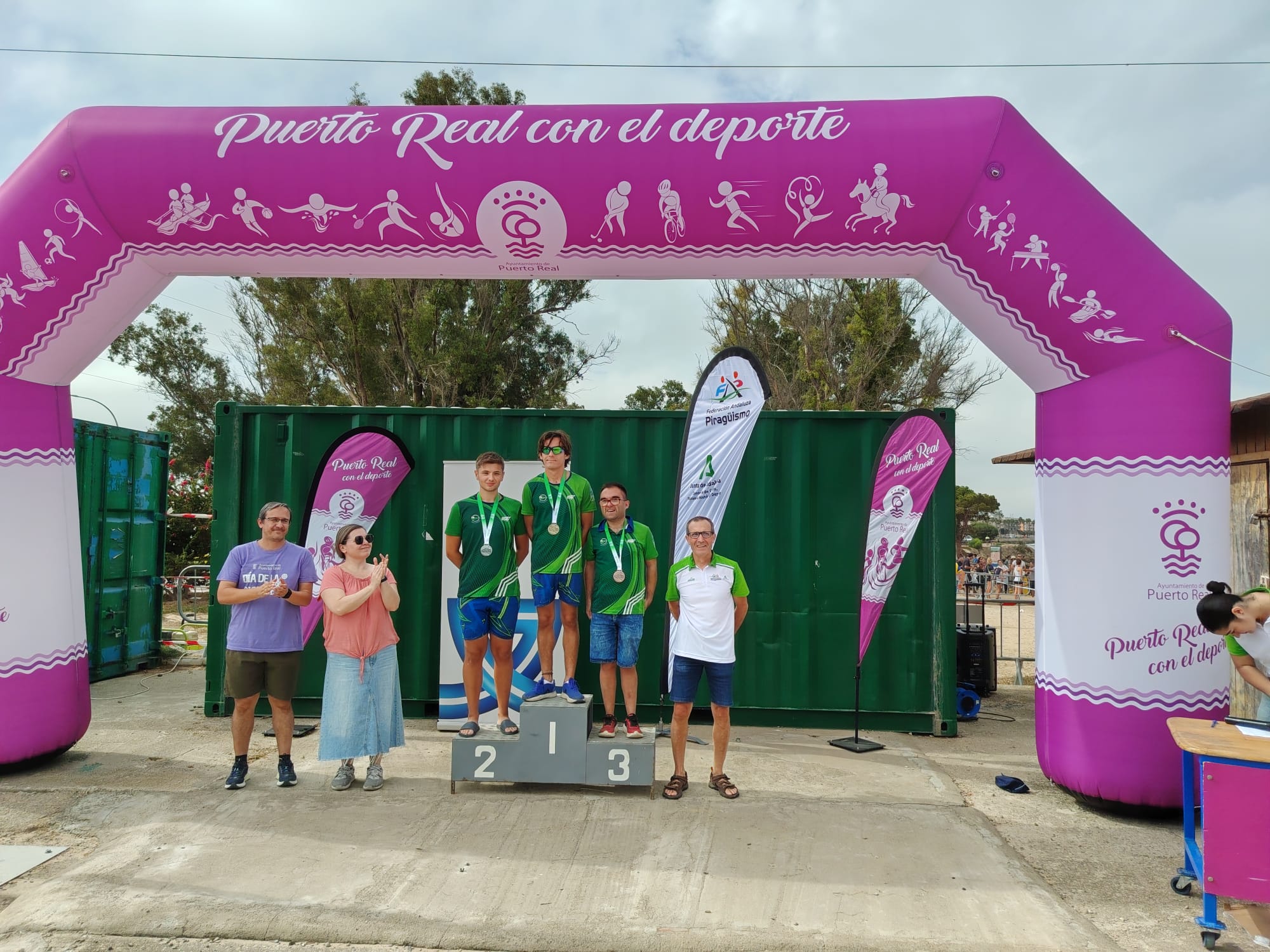 El Eslora se proclama campeón de Andalucía de Piragua Cross en Puerto Real